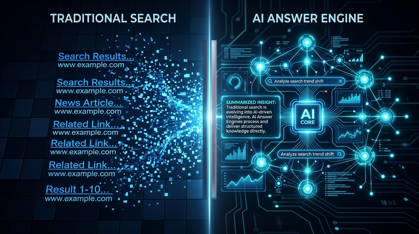 Why Traditional Website Traffic Is Collapsing - Generative Engine Optimization